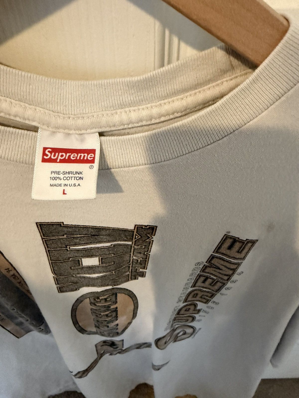 Supreme Supreme Multi Logo / Racing Logo Tee SS19 Size US L / EU 52-54 / 3 - 4 Thumbnail