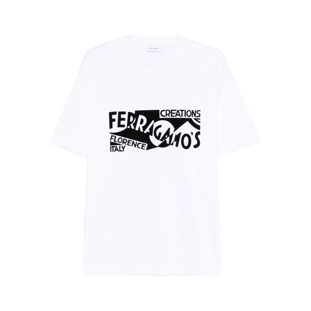 Ferragamo WHITE T-Shirts & Vests - T-Shirts