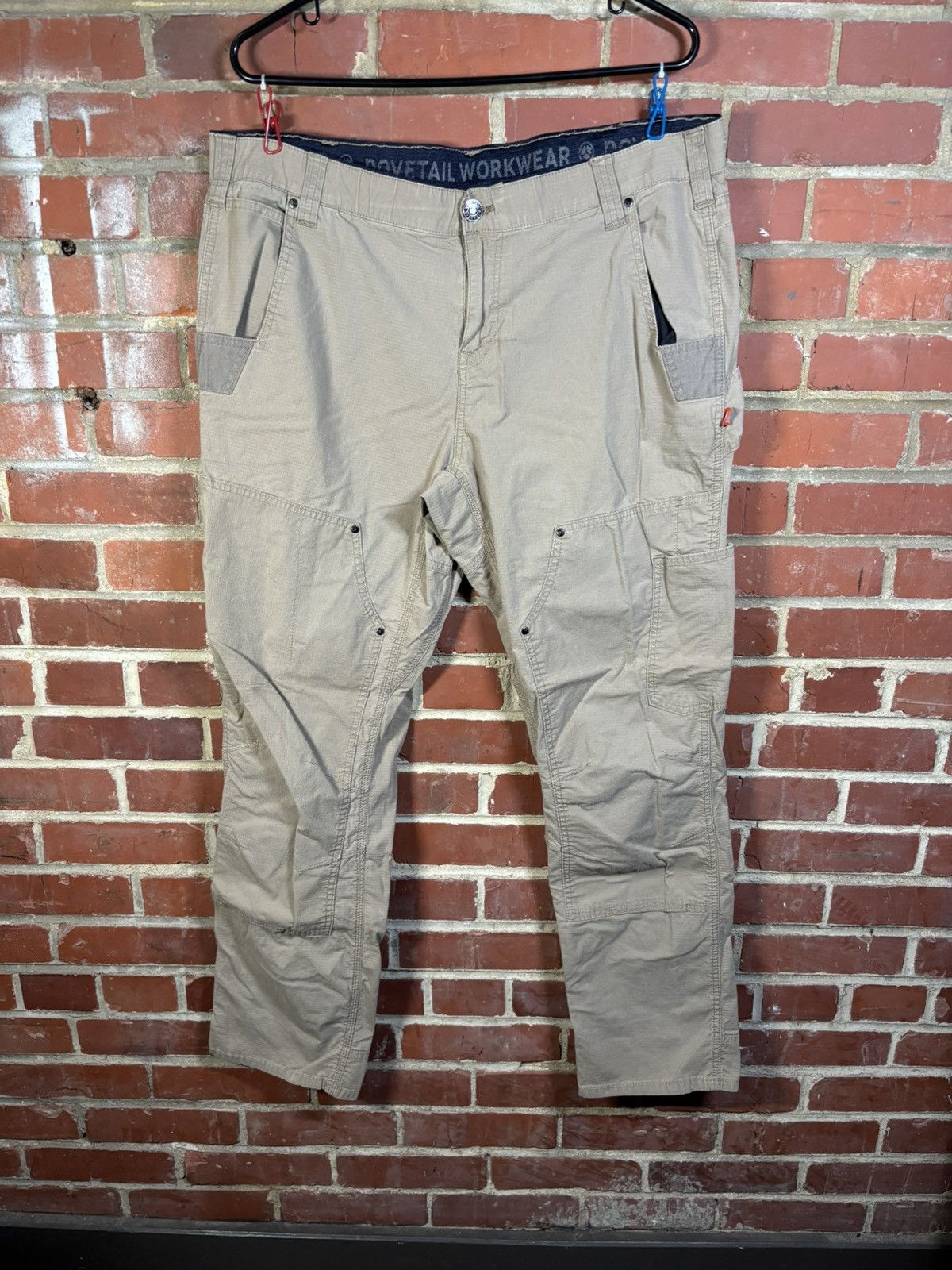 Other DOVETAIL Work Pants Straight Mid-rise Light 20/32, R 39x31.5 Size 39" - 1 Thumbnail