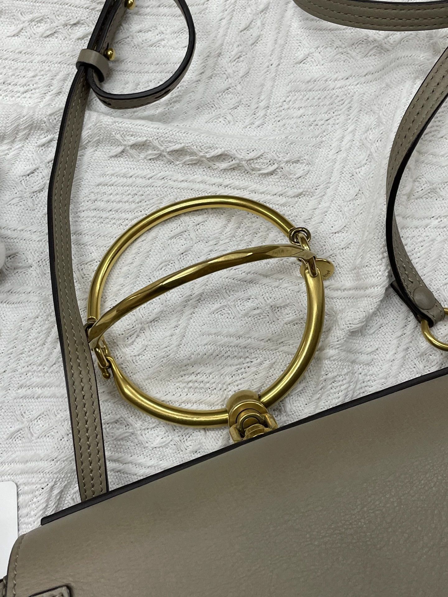 Chloe Chloe O-ring Shoulder/Crossbody Bag 2017 with Card Size ONE SIZE - 3 Thumbnail
