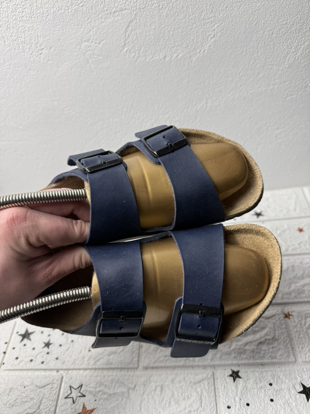Birkenstock Birkenstock Arizona Blue US8 UK6 EUR39 WOMEN's Sandals Size US 8 / IT 38 - 4 Thumbnail