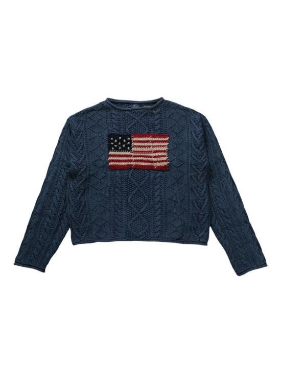 Ralph Lauren RALPH LAUREN Women Sweater 211965773 001 Blue Size XS / US 0-2 / IT 36-38 - 1 Thumbnail