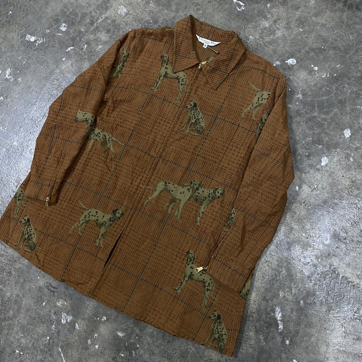 Christian Dior Monsieur Vintage Rare Christian Dior Dalmatian Jacket Sample Archive Size US M / EU 48-50 / 2 - 1 Thumbnail