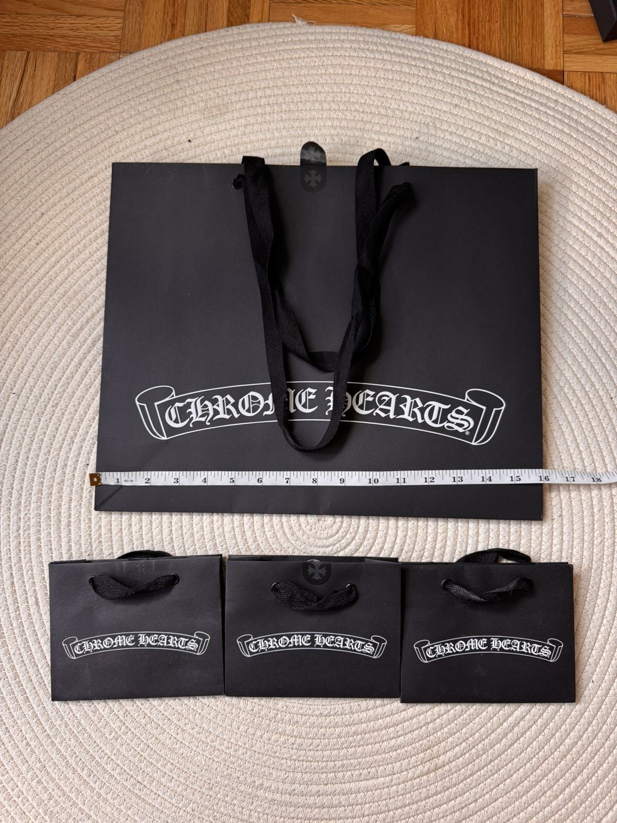 Chrome Hearts Chrome Hearts shopping bag set of 4 Size ONE SIZE - 2 Thumbnail