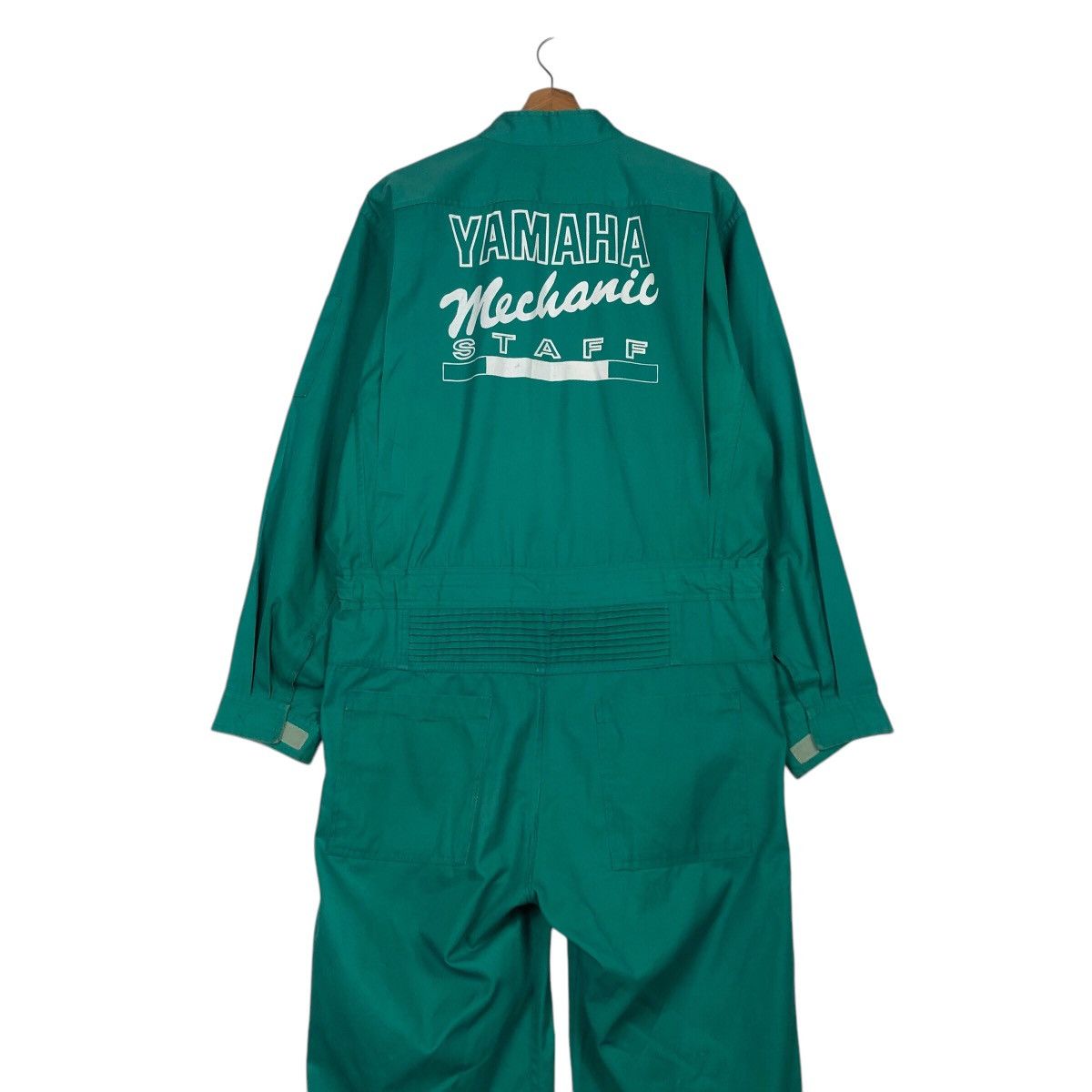 Japanese Brand 📌Vintage Coverall Worker Racing Yamaha Big Logo Spell Out Size US 36 / EU 52 - 12 Thumbnail