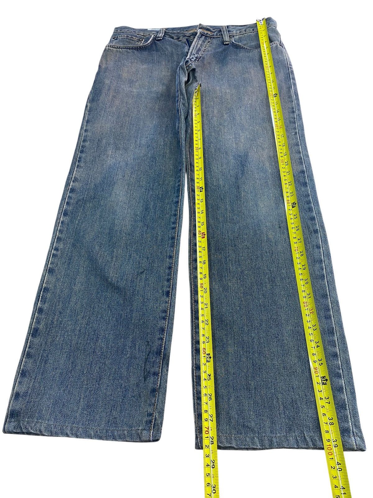 Edwin Vintage Edwin Blue Wash Style Straight Leg Jeans Size US 32 / EU 48 - 7 Thumbnail