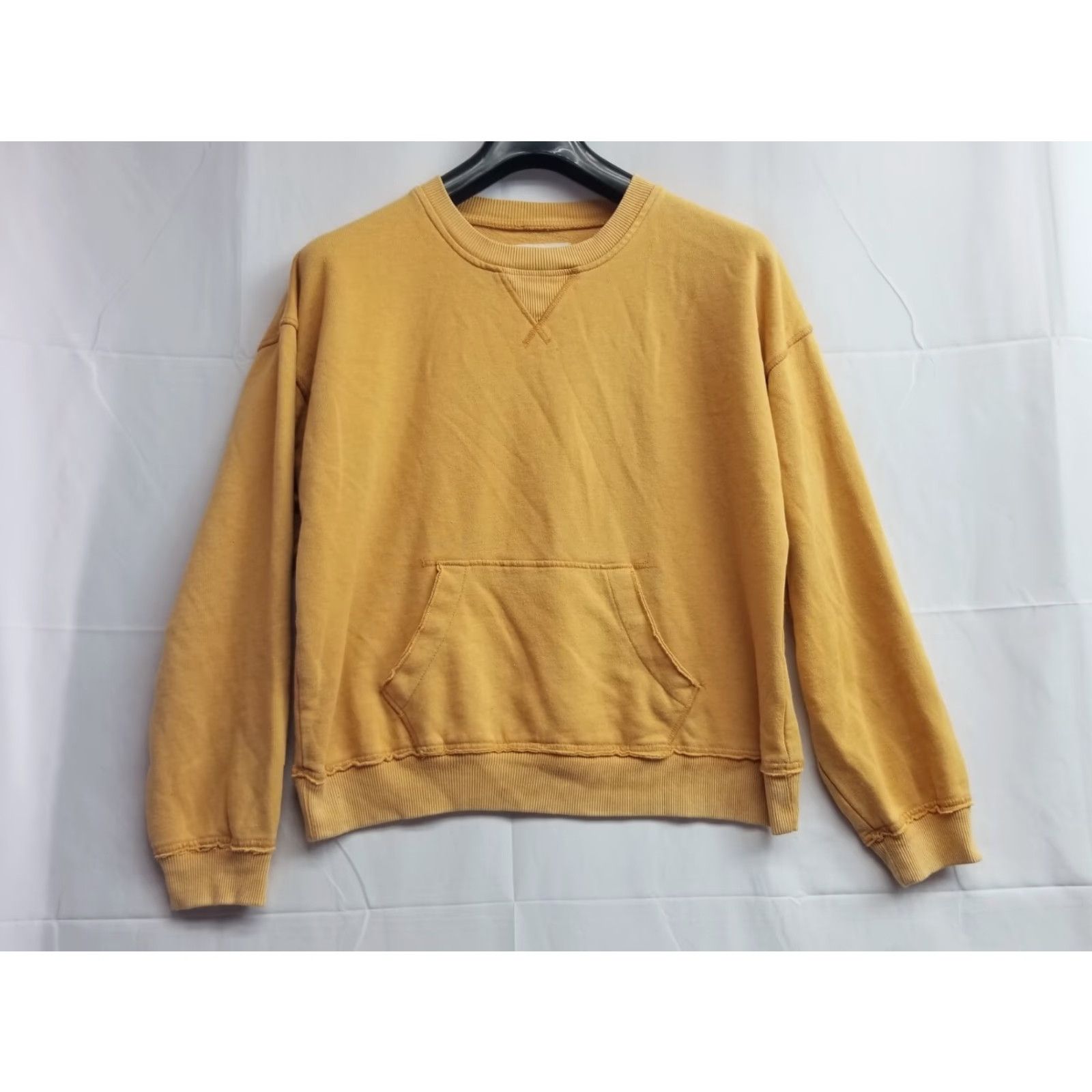 Lucky Brand Lucky Brand Sweatshirt Mustard Yellow Crewneck Women's Size S Pullover Activewear Women Yellow S Size S / US 4 / IT 40 - 2 Thumbnail