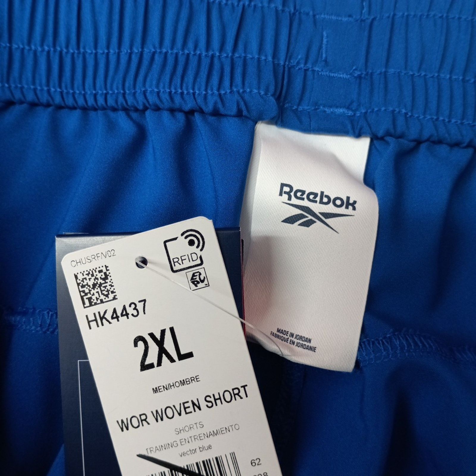 Reebok Reebok Woven Training Shorts Mens 2XL Blue Running 9" Inseam Size US 40 / EU 56 - 3 Thumbnail