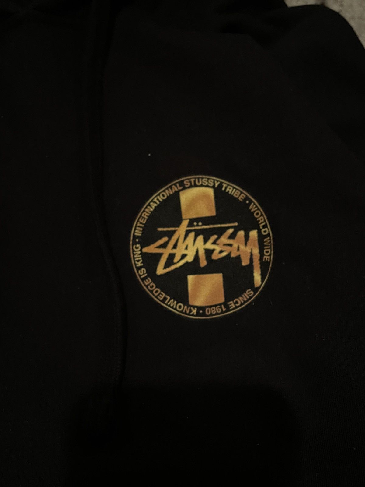 Stussy × Vintage Vintage Stussy Hoodie Big Logo Streetwear Y2k Boxy fit Crazy Size US M / EU 48-50 / 2 - 10 Thumbnail