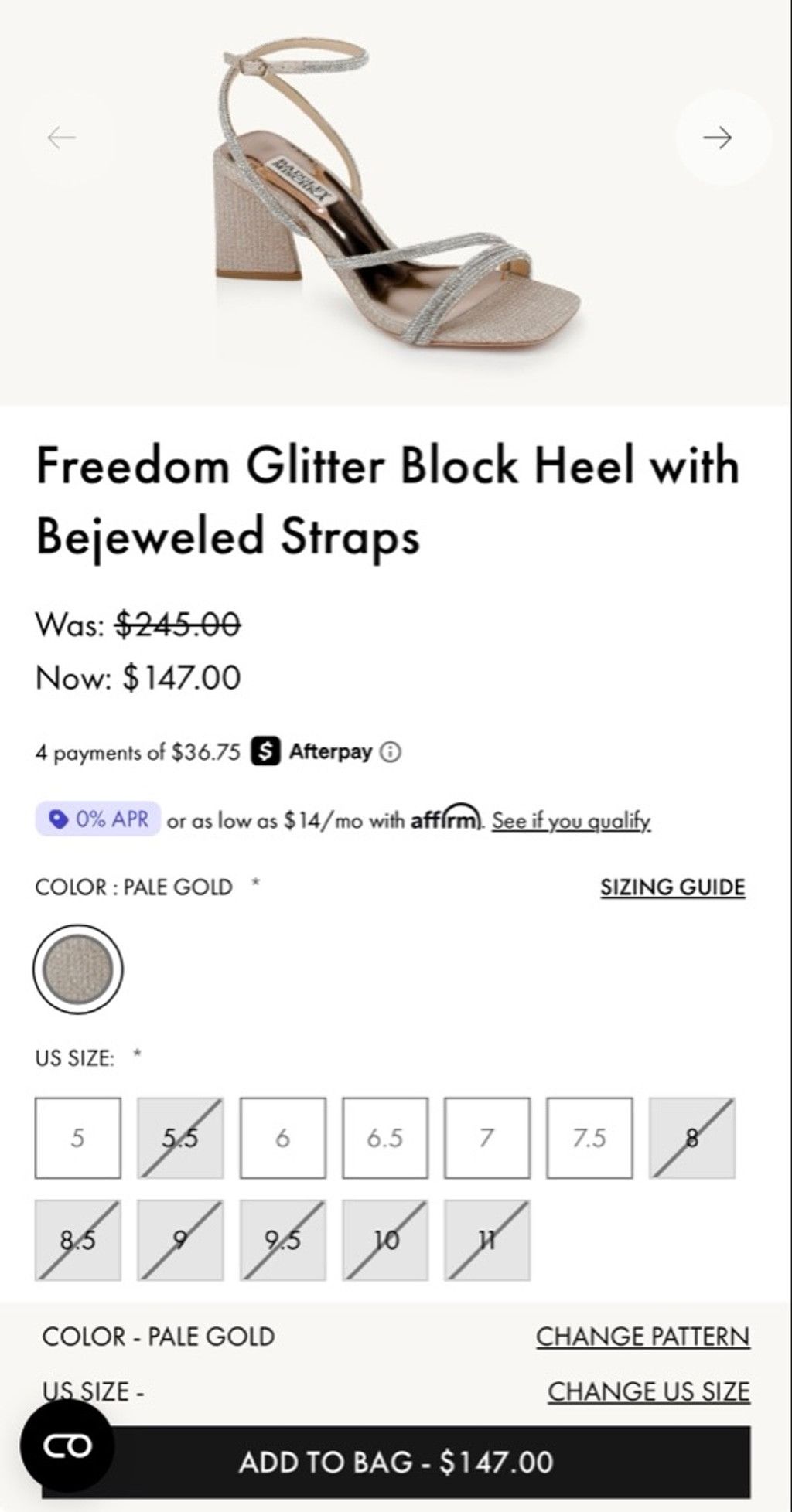 Badgley Mischka Badgley Mischka NEW sz 10 Freedom Glitter Block Heels $245 Size US 10 / IT 40 - 12 Thumbnail