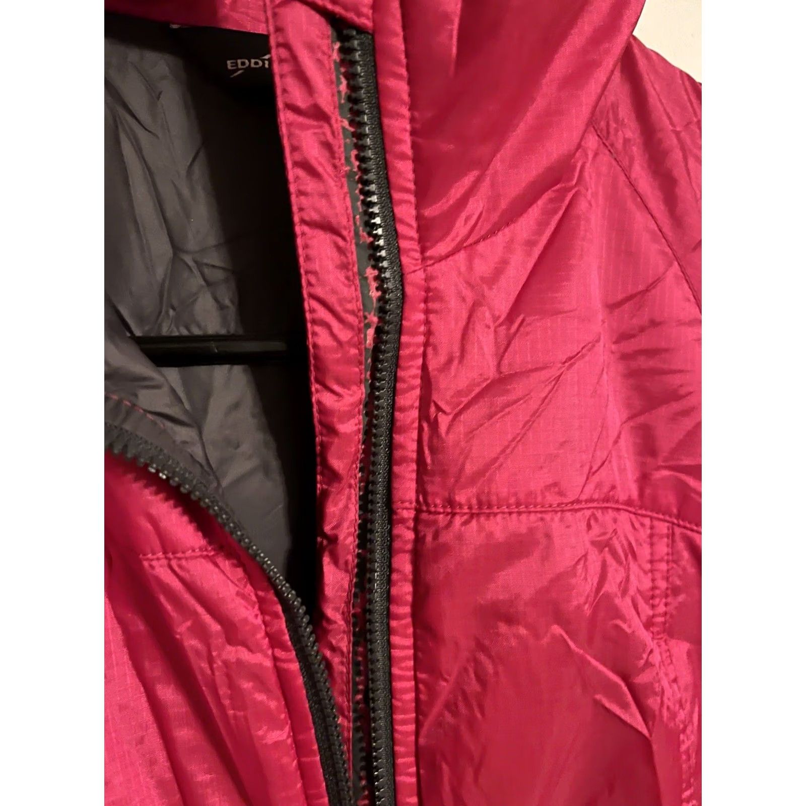 Eddie Bauer Eddie Bauer Pink Full Zip Insulated Lightweight Jacket Women's Medium M Nylon Shell Lining Polyester Fill Puffer Size M / US 6-8 / IT 42-44 - 5 Thumbnail