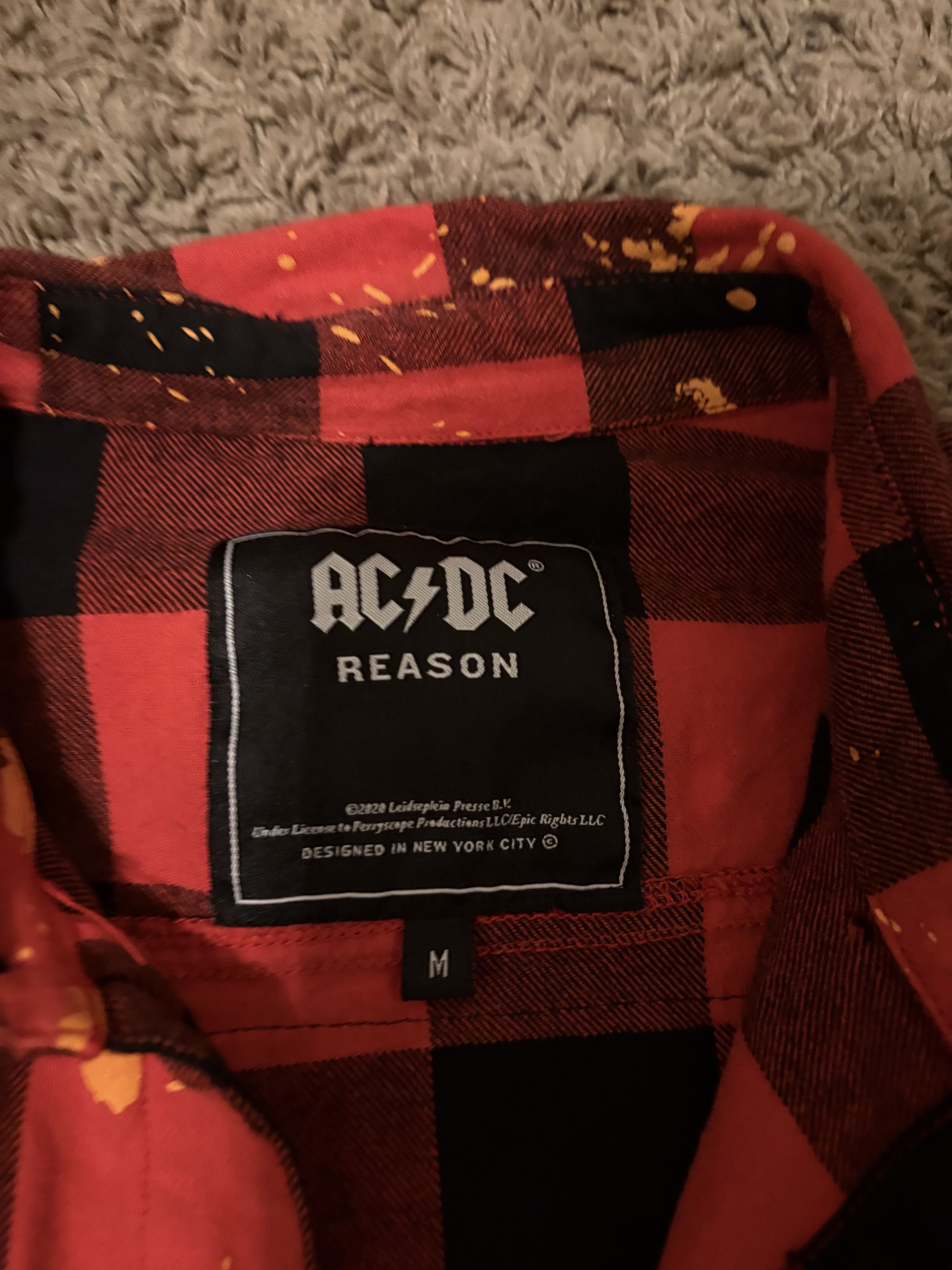 Reason AC/DC x Reason Flannel Size US M / EU 48-50 / 2 - 4 Thumbnail