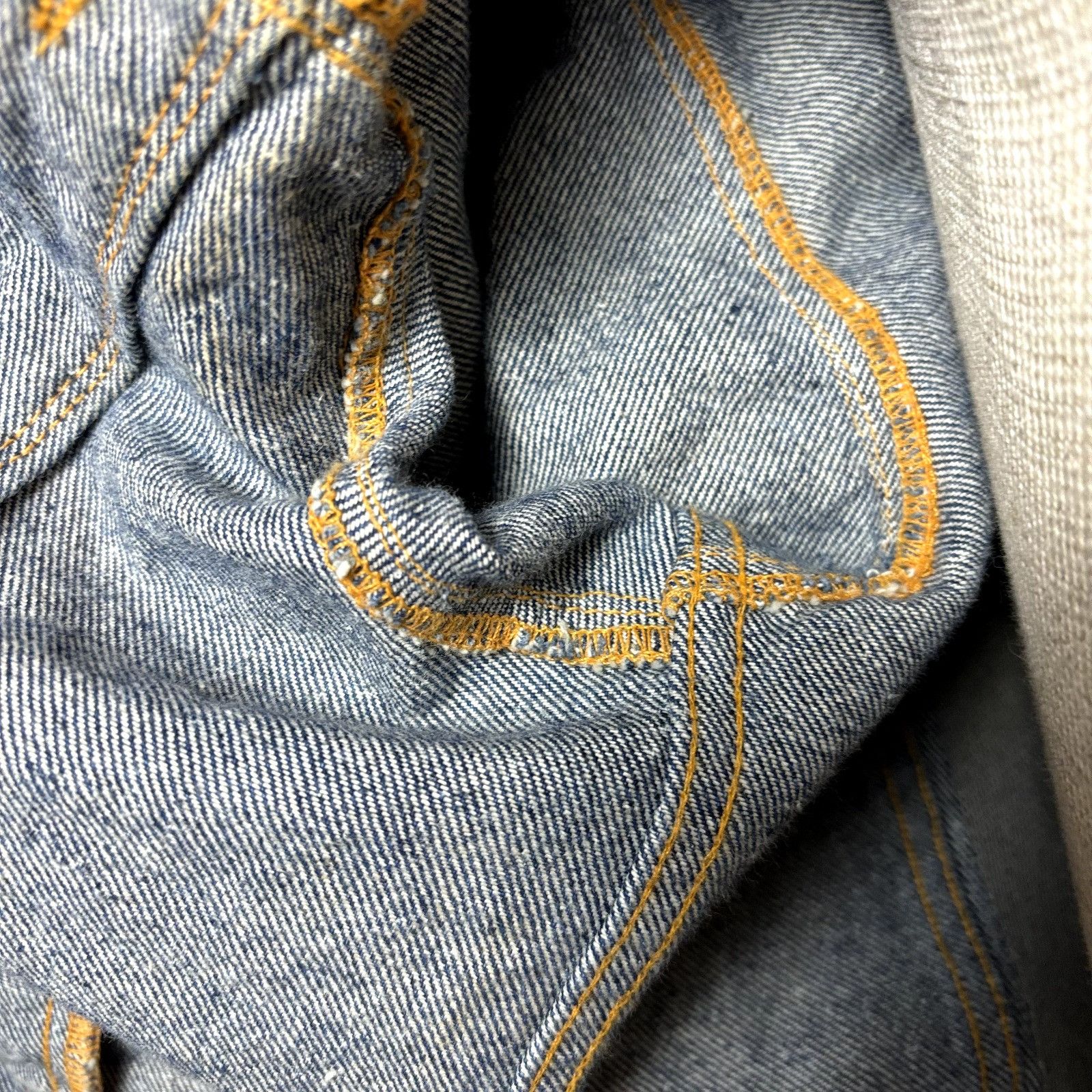 Other Men's Indian Tribal Back Design Size S VTG Acid Wash Denim J Size US S / EU 44-46 / 1 - 9 Thumbnail