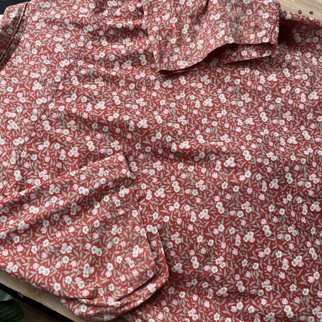 Comme des Garcons Homme 2008 Comme des Garcons Homme Plus Flower Full Print Shirts Size US L / EU 52-54 / 3 - 4 Thumbnail