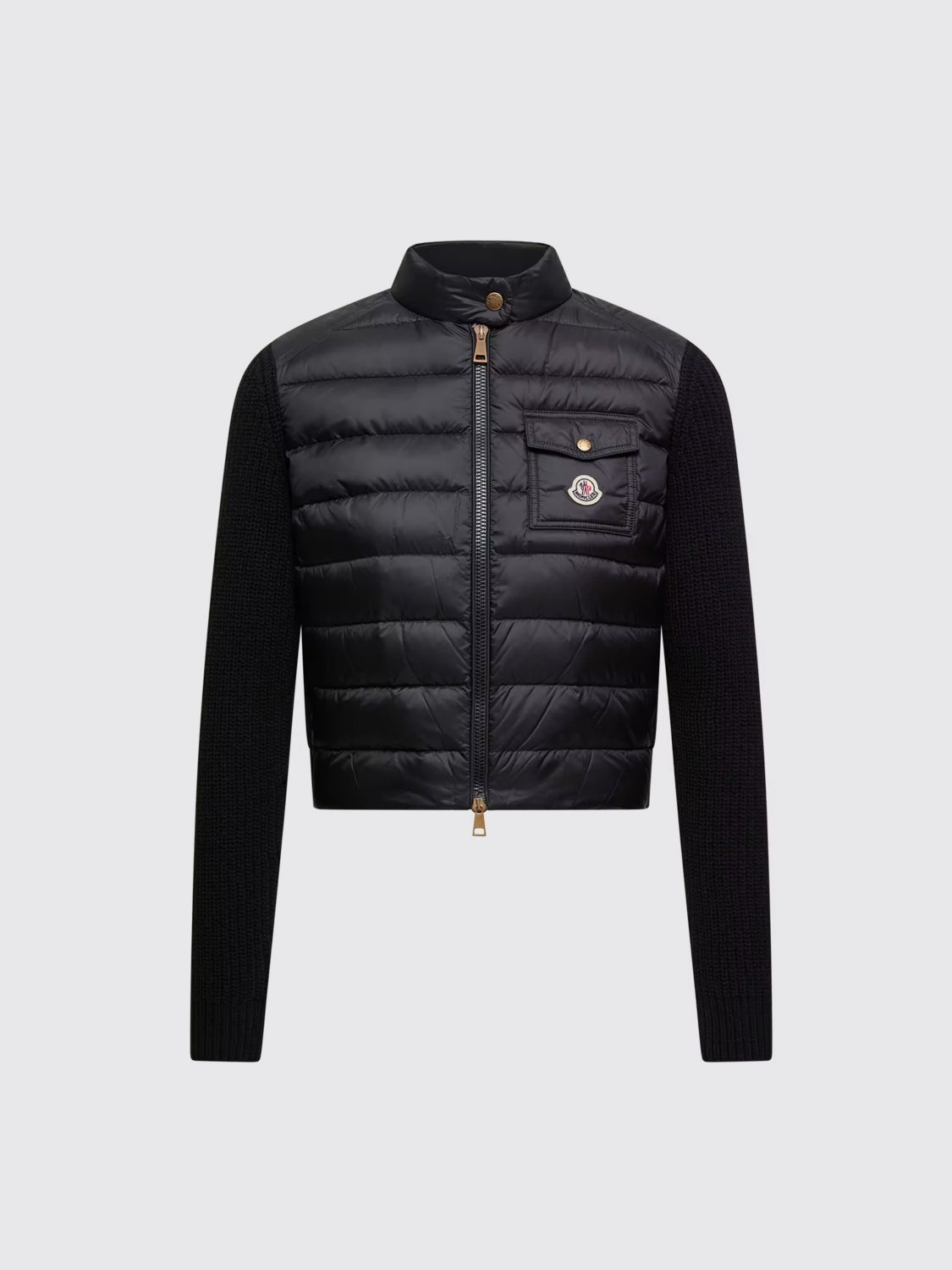 Moncler Moncler Raincoat Woman Black Size M / US 6-8 / IT 42-44 - 1 Preview
