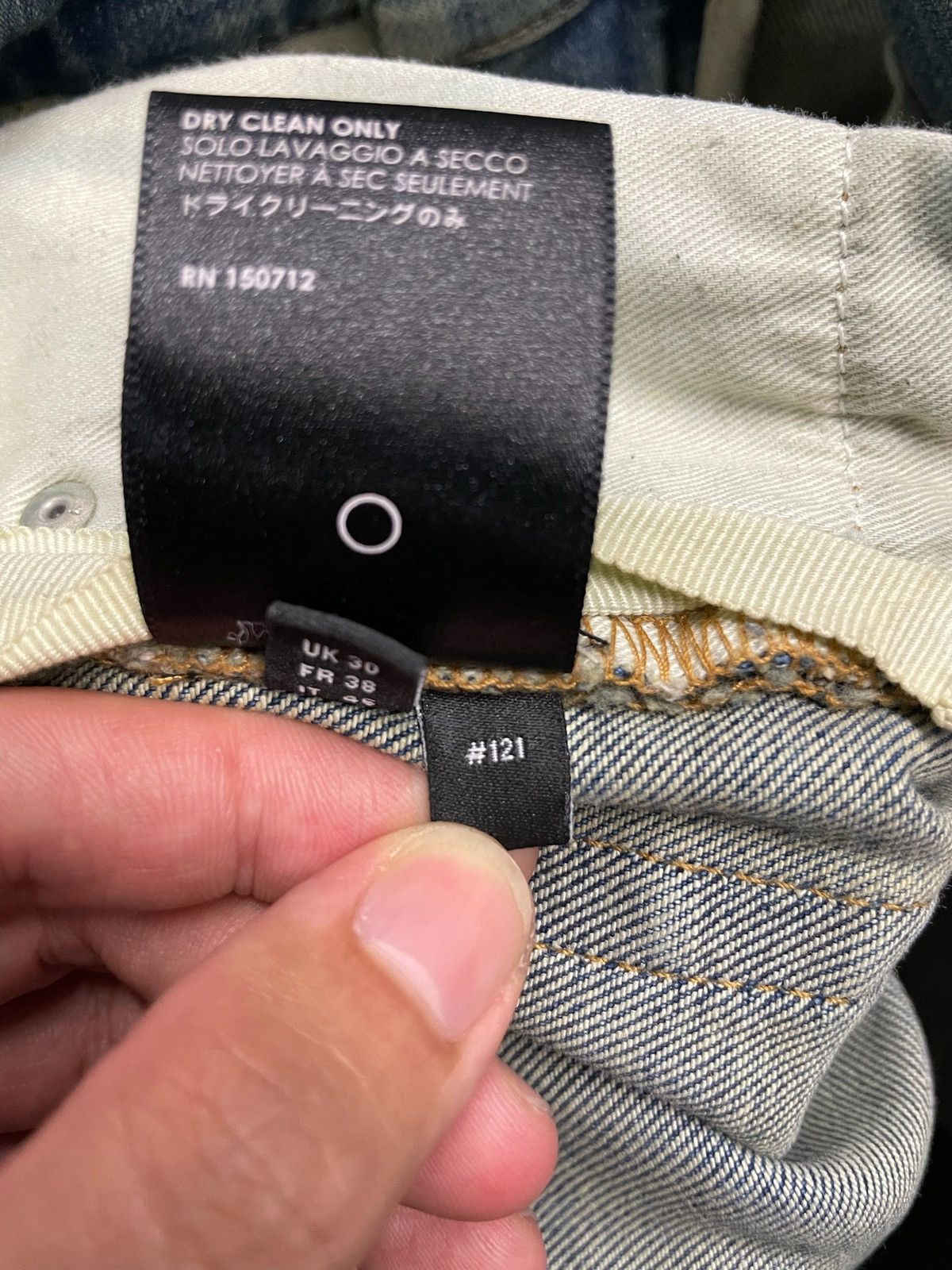 Amiri Amiri Diamonds Destroyed Jeans Size US 30 / EU 46 - 13 Thumbnail