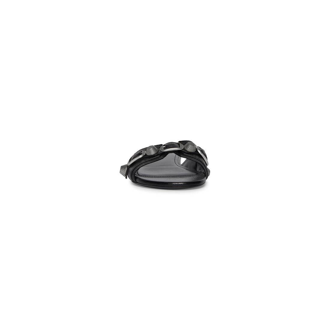 Balenciaga o1s1rm0525 Cagole Sandals in Black Size US 7 / IT 37 - 3 Thumbnail