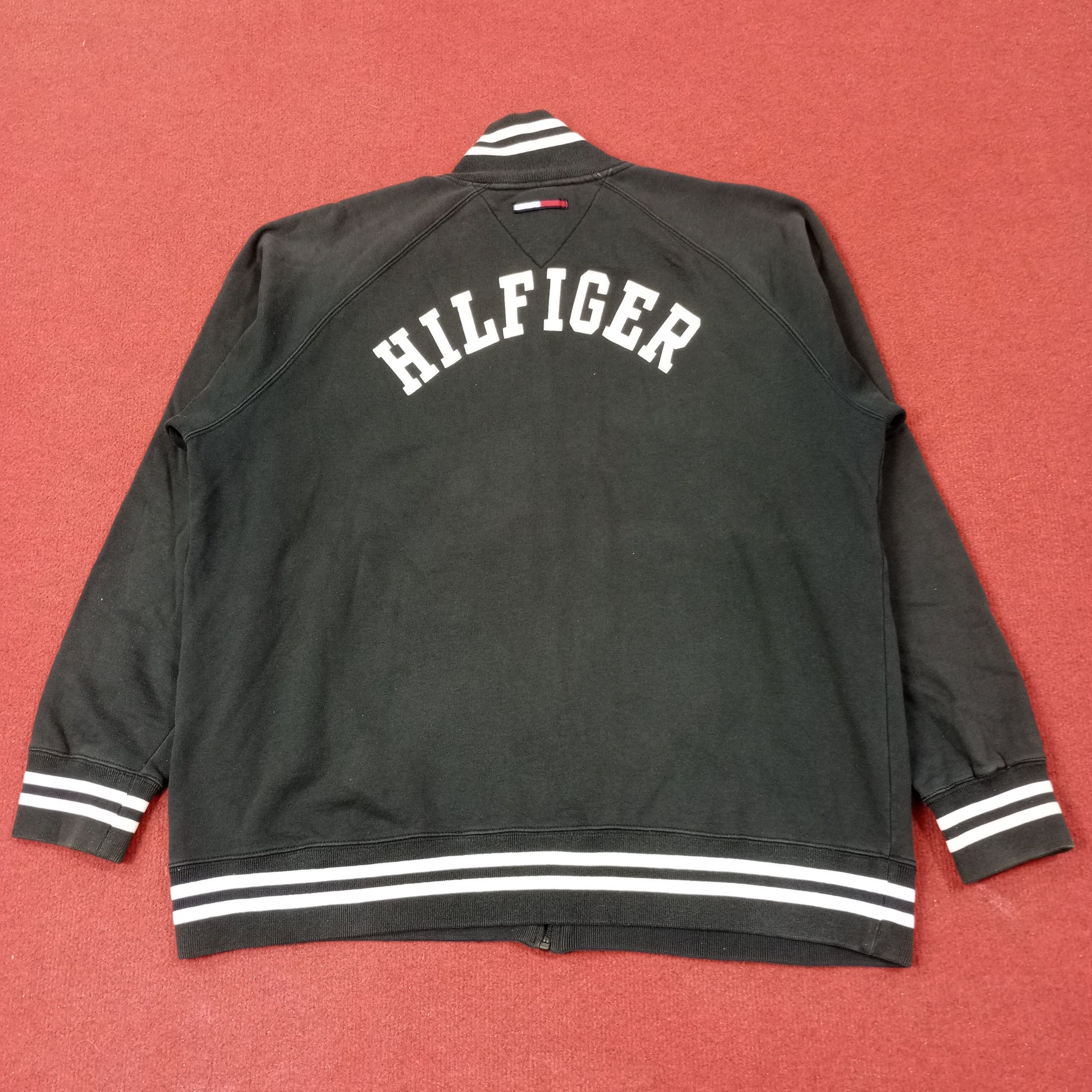 Tommy Hilfiger Tommy Hilfiger Spellout Design Sweater Jacket c255n11 Size US XL / EU 56 / 4 - 1 Thumbnail
