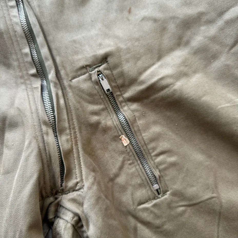 Other Vintage 40s WWII Armored Tanker Combat Trousers Overalls Size US 36 / EU 52 - 2 Thumbnail