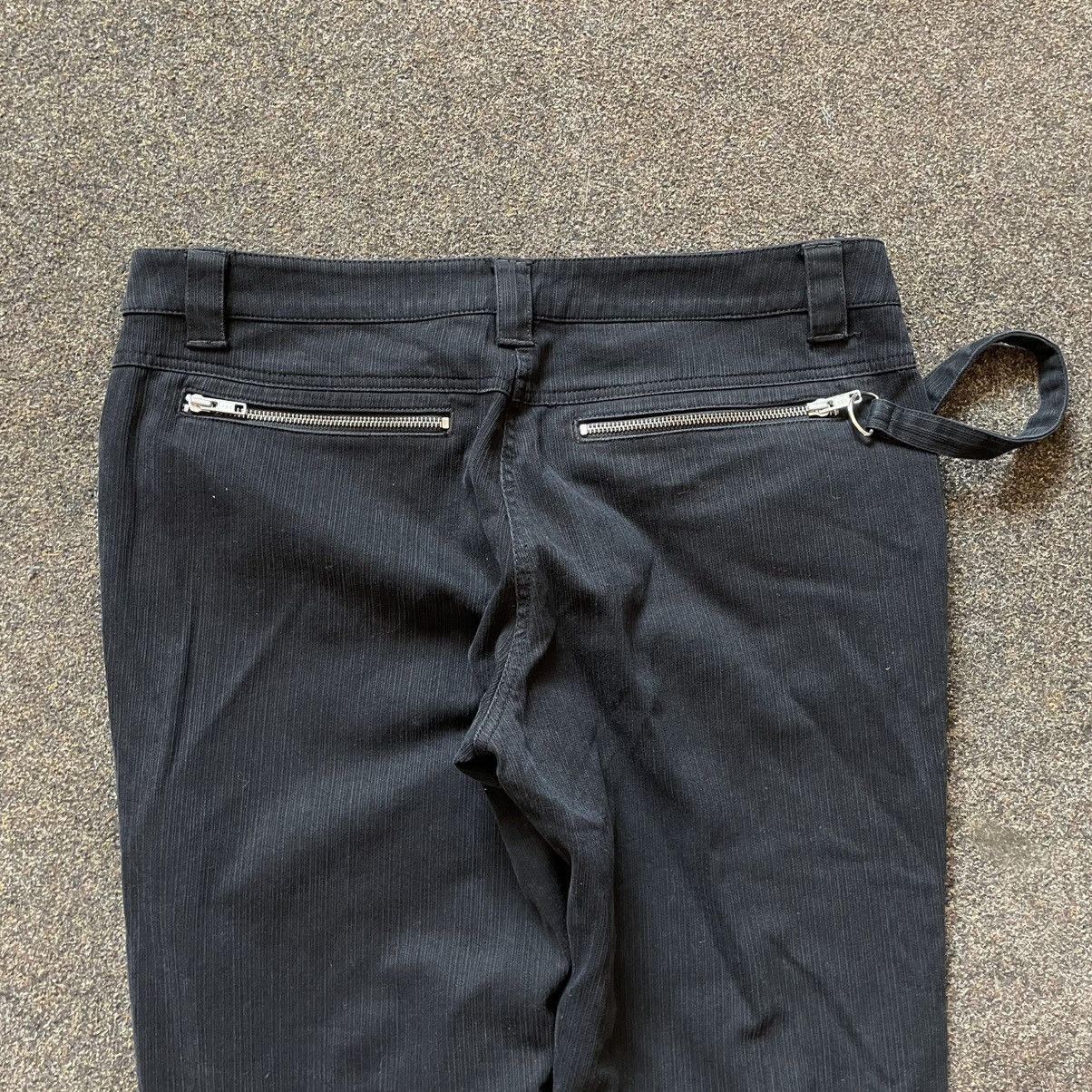 Vintage Y2K Baggy Cargo Pants Multi Pocket Distressed Streetwear Size 32" / US 10 / IT 46 - 3 Thumbnail