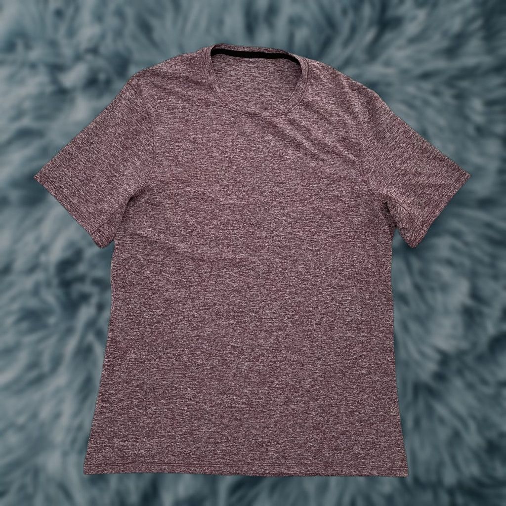 Lululemon Lululemon Drysense Gym Tee Adult Small Red Short Sleeve Crew Neck Athletic Mens Size US S / EU 44-46 / 1 - 1 Thumbnail