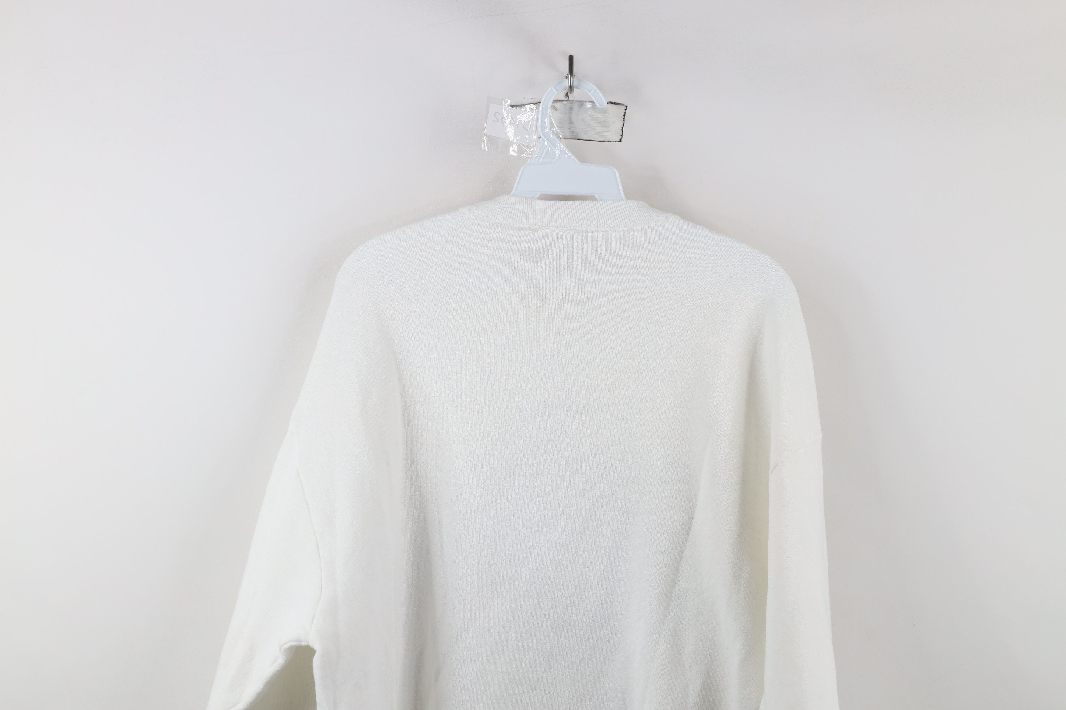 Vintage Vintage 90s Streetwear Sheep Fleece On Earth Sweatshirt USA Size XL / US 12-14 / IT 48-50 - 11 Thumbnail
