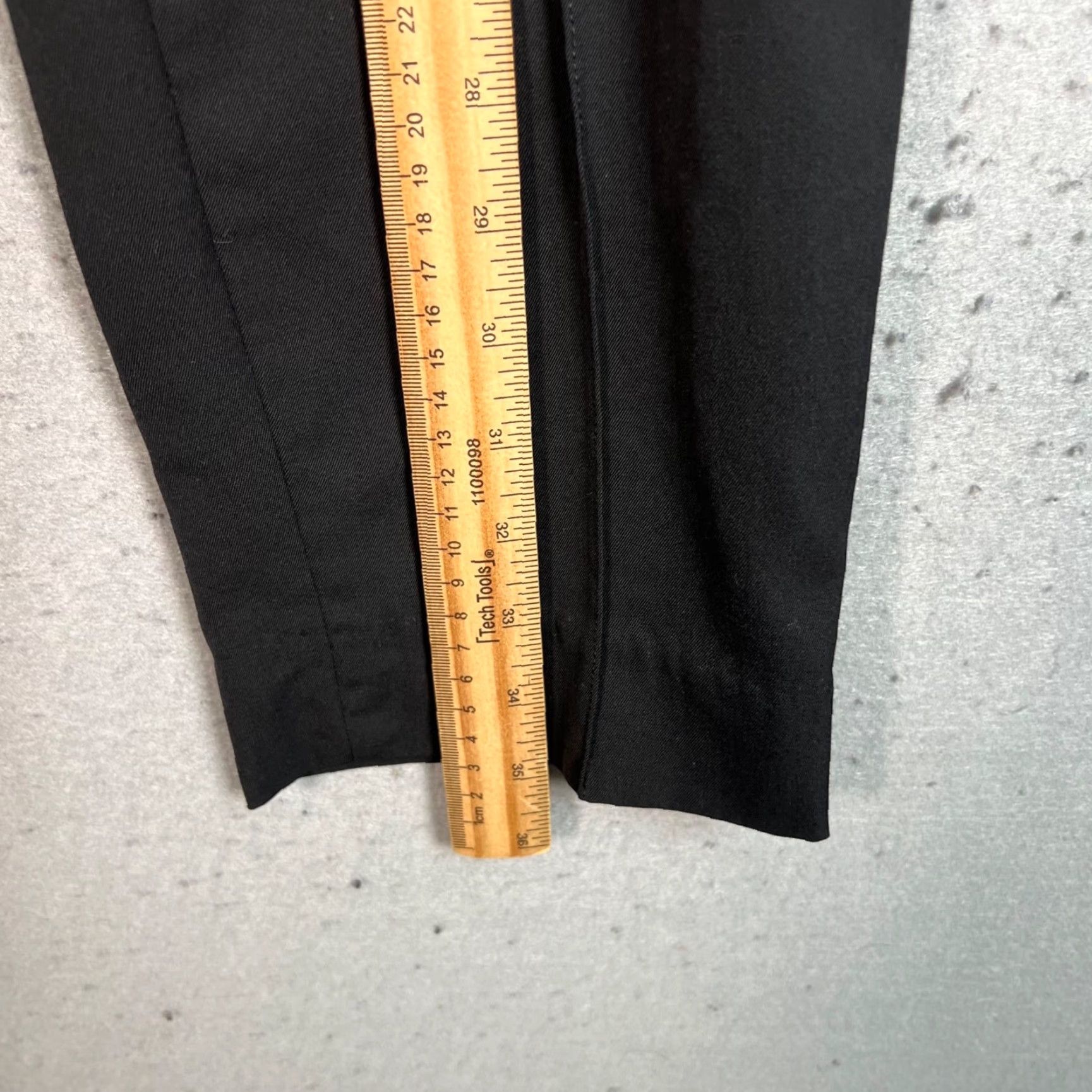 Everlane Everlane Dress Pants Women Slim Wool Black Tapered Leg Size 4 Formal Preppy Vintage N/A Size 27" / US 4 / IT 40 - 6 Thumbnail
