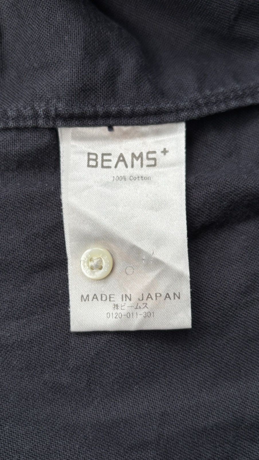 Beams Japan Beams Plus Long Shirt Black Size US L / EU 52-54 / 3 - 5 Thumbnail