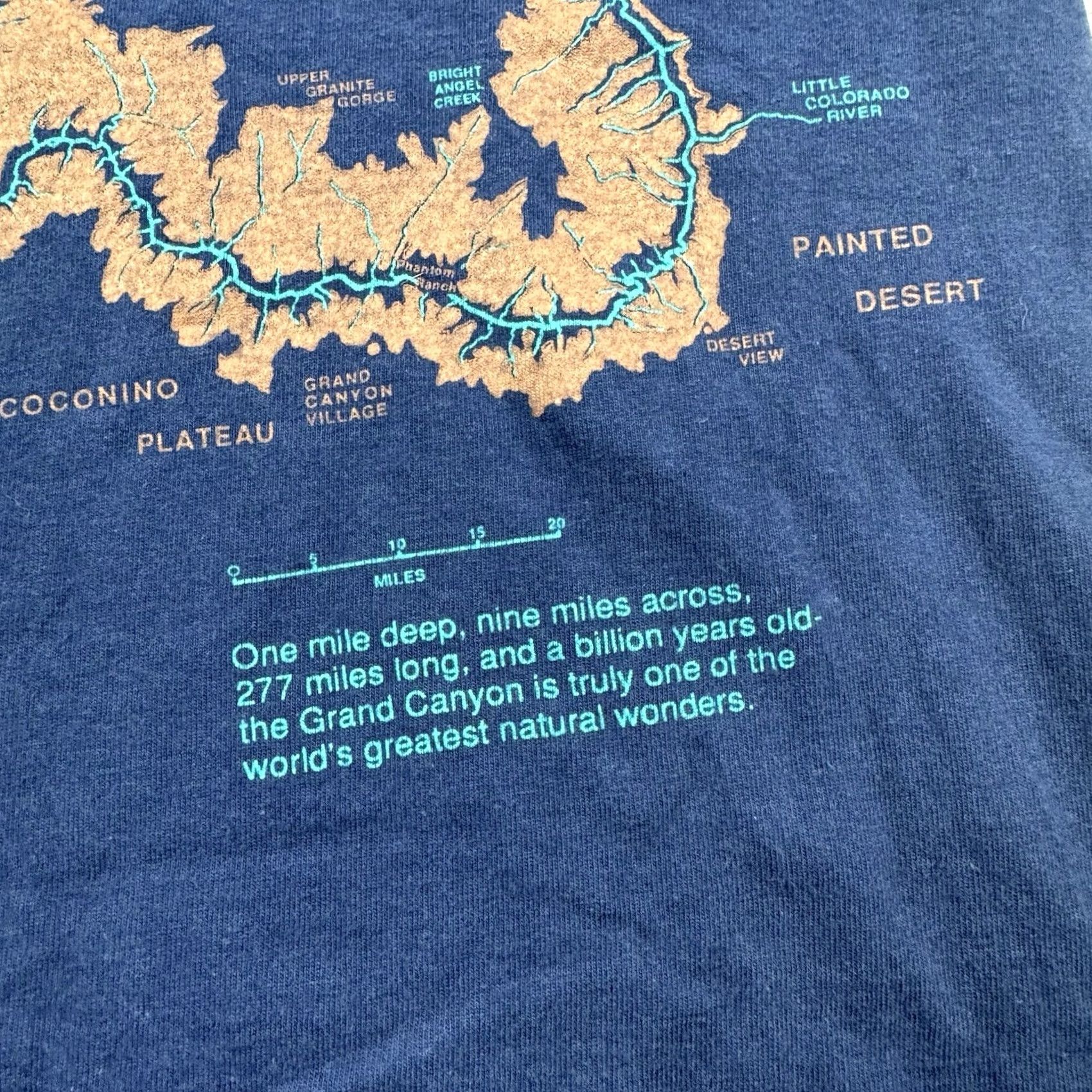 Vintage VINTAGE Grand Canyon T Shirt Adult Large I Hiked The Canyon AOP 90s Park Travels Shirt Mens Blue 90s Nature USA Oneita"} Size US L / EU 52-54 / 3 - 6 Thumbnail