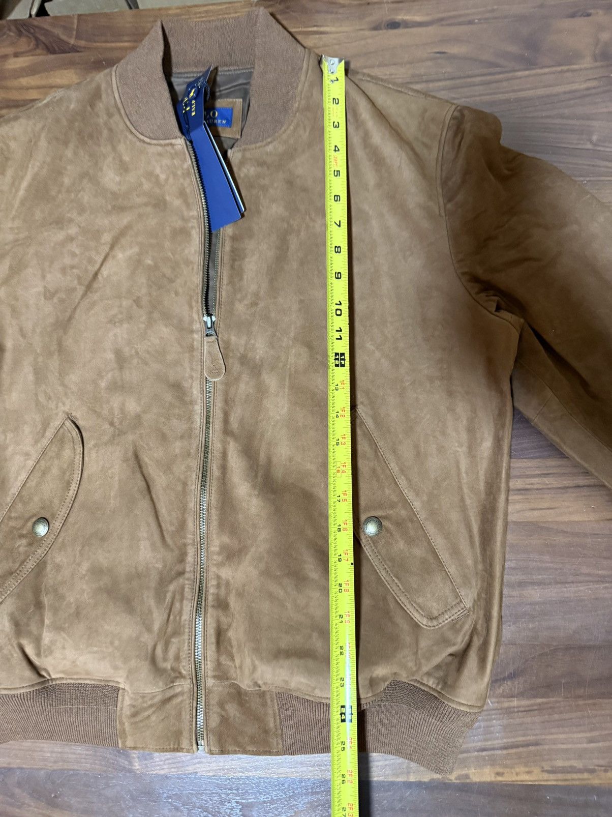 Polo Ralph Lauren Polo Ralph Lauren Leather Suede Flight Jacket Brown Size XL Size US XL / EU 56 / 4 - 13 Thumbnail