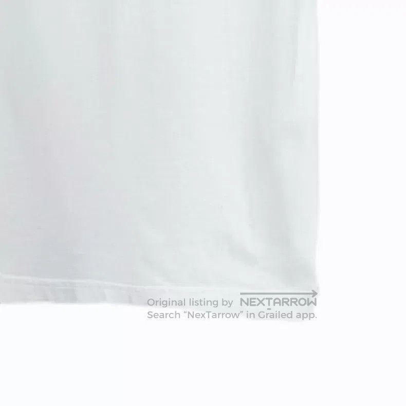 Balenciaga Balenciaga White Graffiti Letter Logo Cotton Crew Neck Sho Size US XS / EU 42 / 0 - 5 Thumbnail