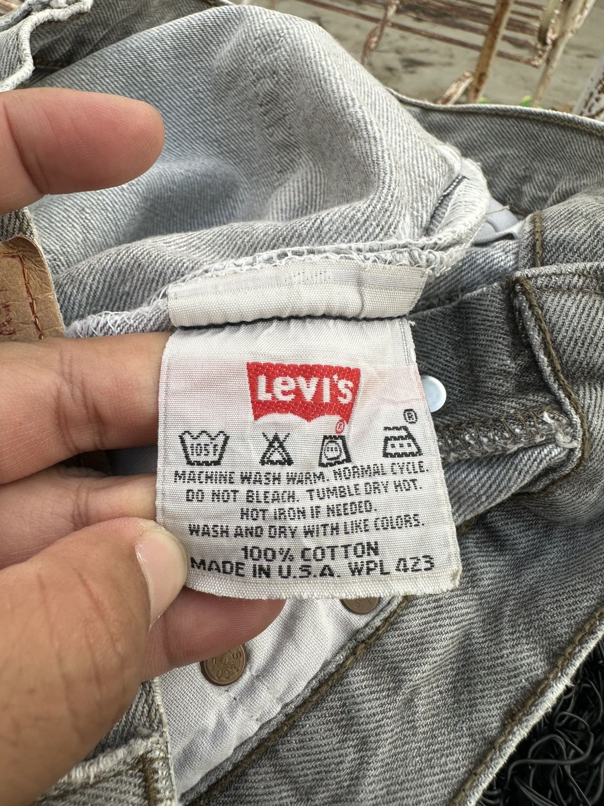 Levi's Vintage Levis 501 Distressed Pant Size US 31 - 9 Thumbnail