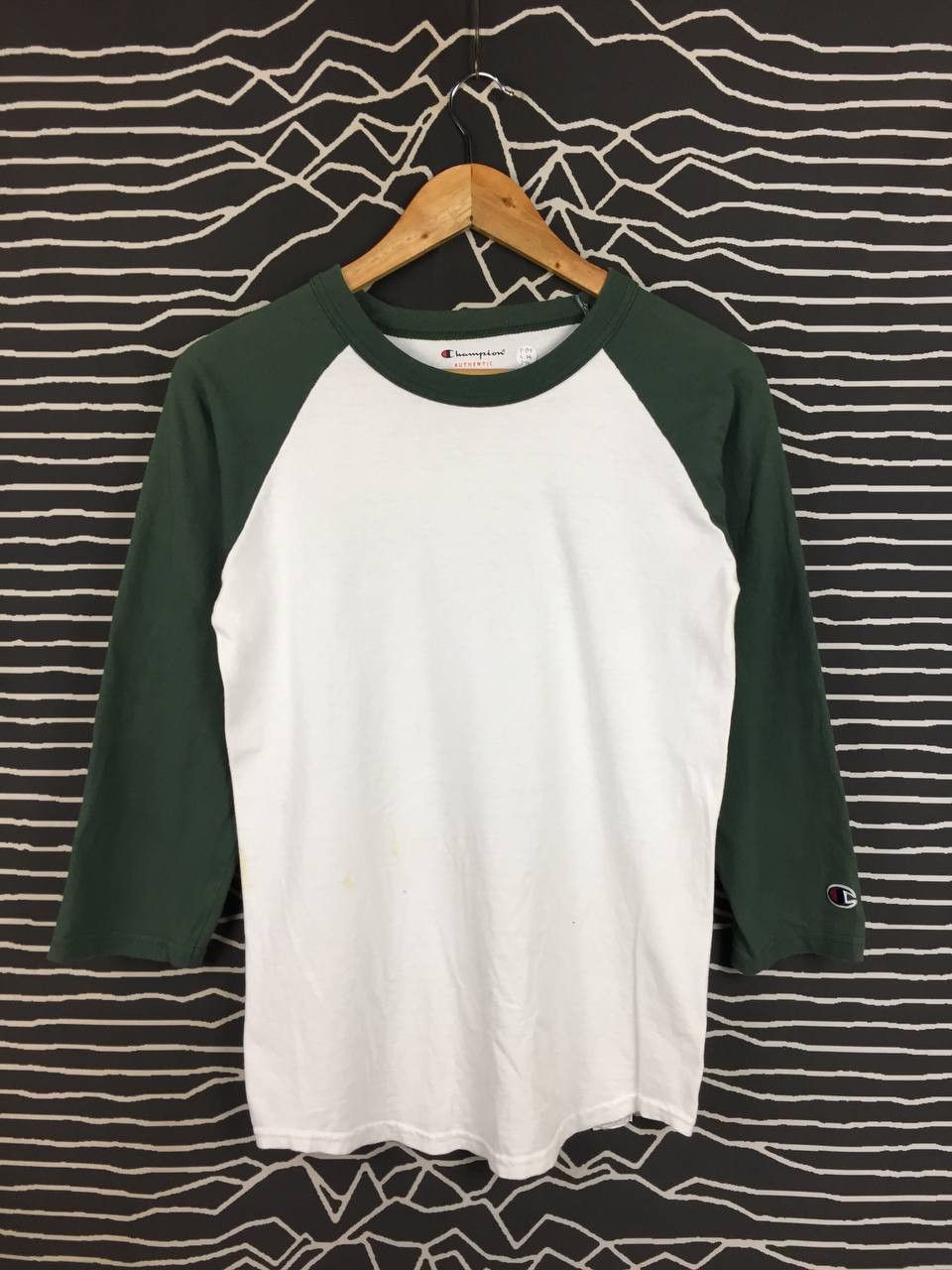 Champion Vtg Champion Authentic Raglan Baseball Tee Size S Size US S / EU 44-46 / 1 - 1 Thumbnail