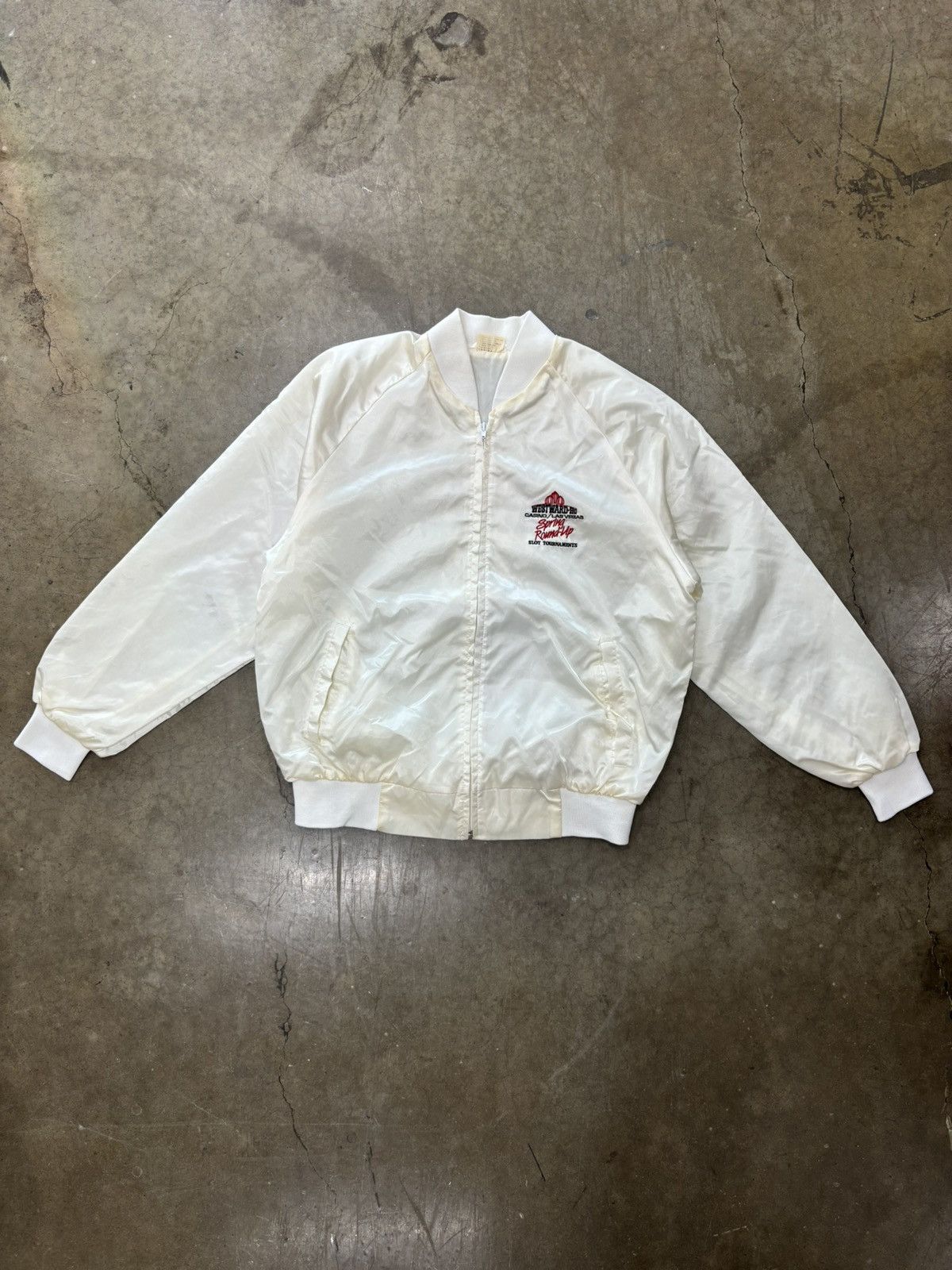 Vintage Vintage Casino Slot Tournament Las Vegas Bomber Jacket Large Size US L / EU 52-54 / 3 - 2 Thumbnail