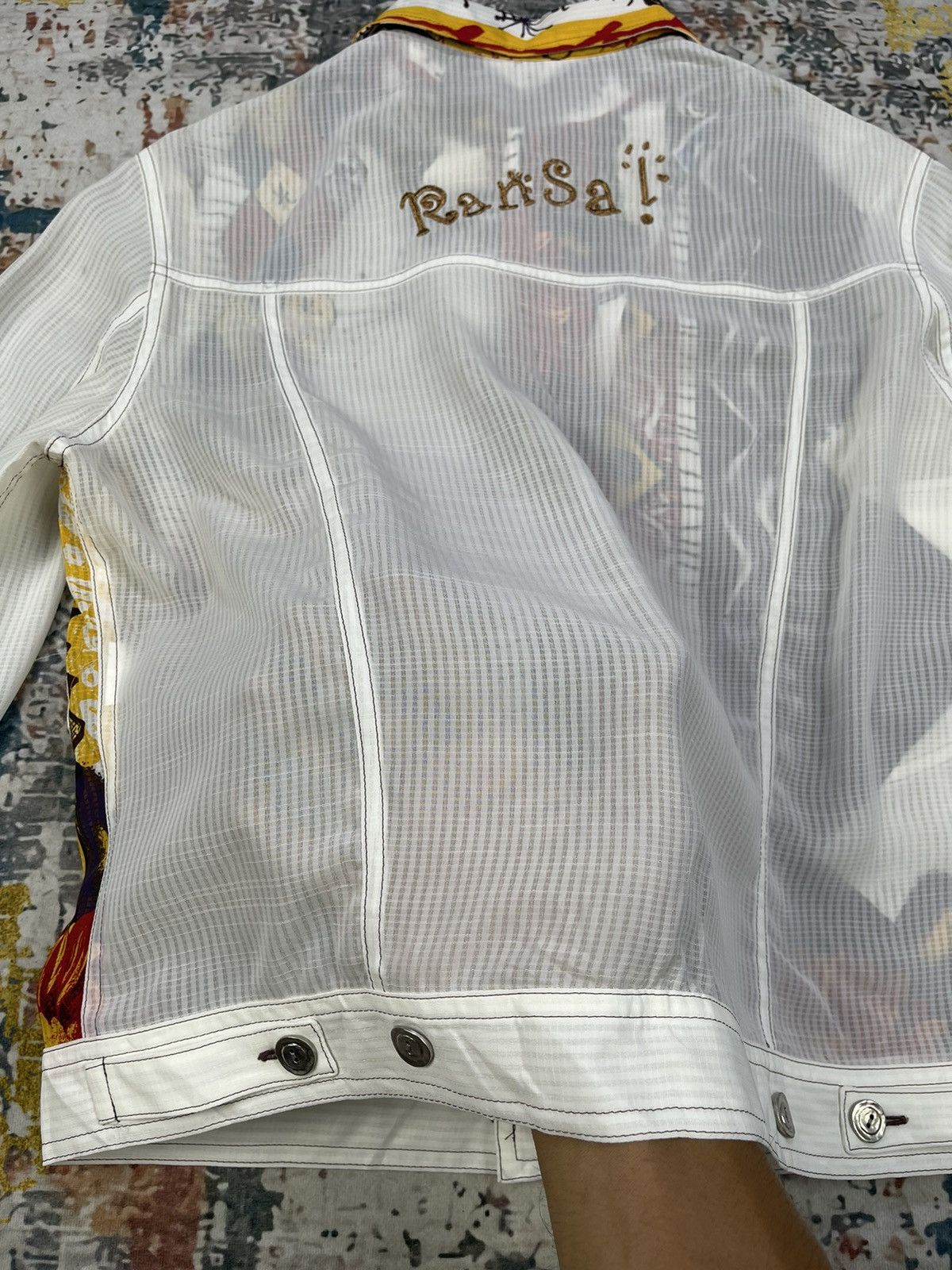 Kansai Yamamoto Kansai Yamamoto Transparent Multicolored Blouses Size M / US 6-8 / IT 42-44 - 6 Thumbnail