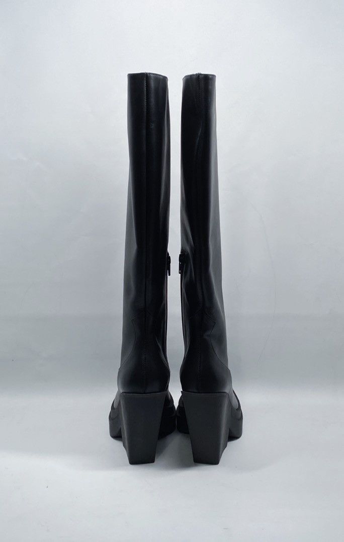 GIA BORGHINI Gia Borghini Texan Leather Platform Knee-High Boots size 41 Size US 11 / IT 41 - 5 Thumbnail