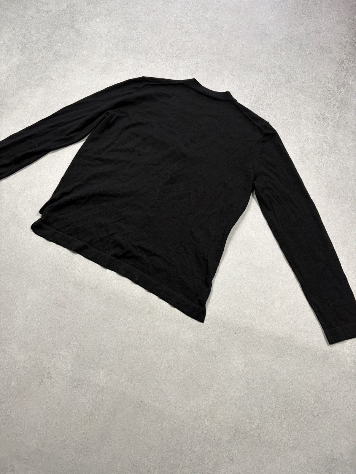 Miu Miu Miu Miu SS21 Button-Up Virgin Wool Silk Cardigan Black 42 Size M / US 6-8 / IT 42-44 - 14 Thumbnail