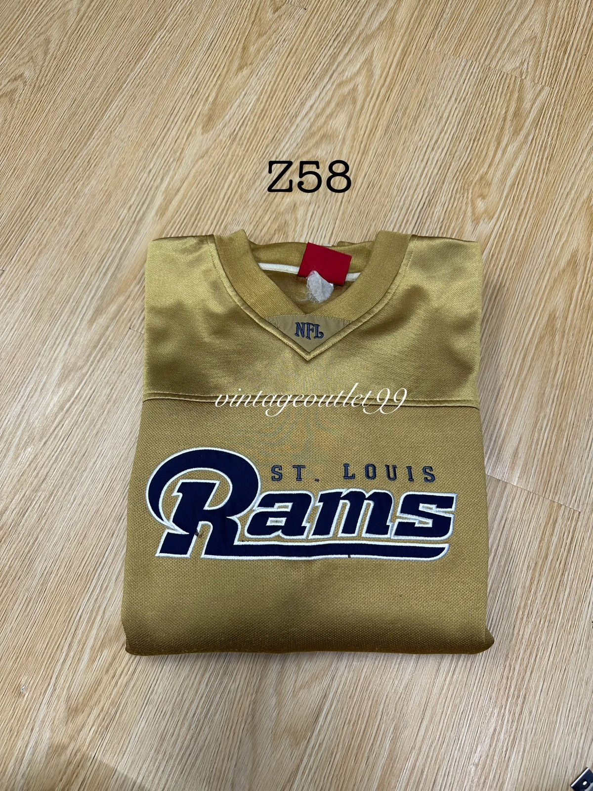 NFL Vintage NFL St Louis Rams Jersey Z58 Size US L / EU 52-54 / 3 - 14 Thumbnail