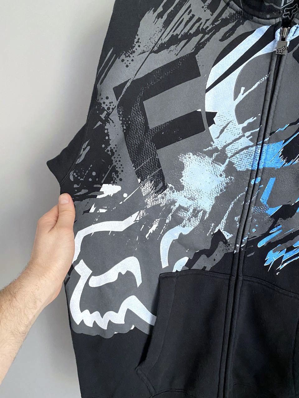 Fox Racing Fox Racing Y2K Men's Full Zip Black Hoodie, Size L Size US L / EU 52-54 / 3 - 8 Thumbnail