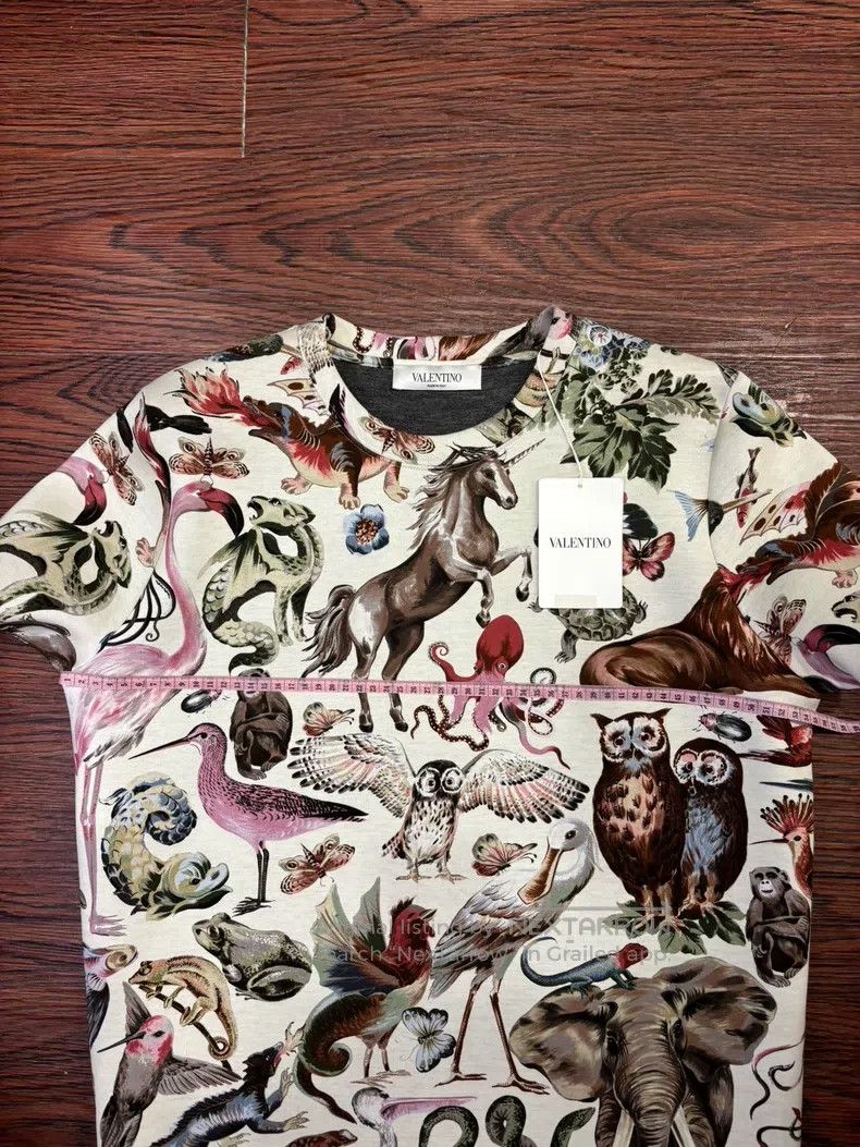 Valentino Valentino Space cotton T-shirt Size US M / EU 48-50 / 2 - 5 Thumbnail