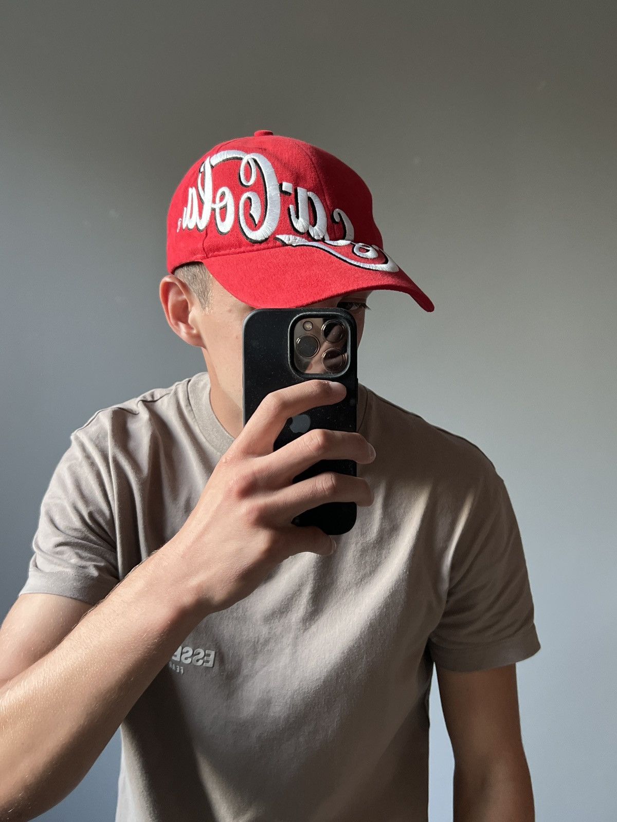 Vintage Vintage 90’s Coca Cola Embroidered Logo Cap Size ONE SIZE - 3 Thumbnail