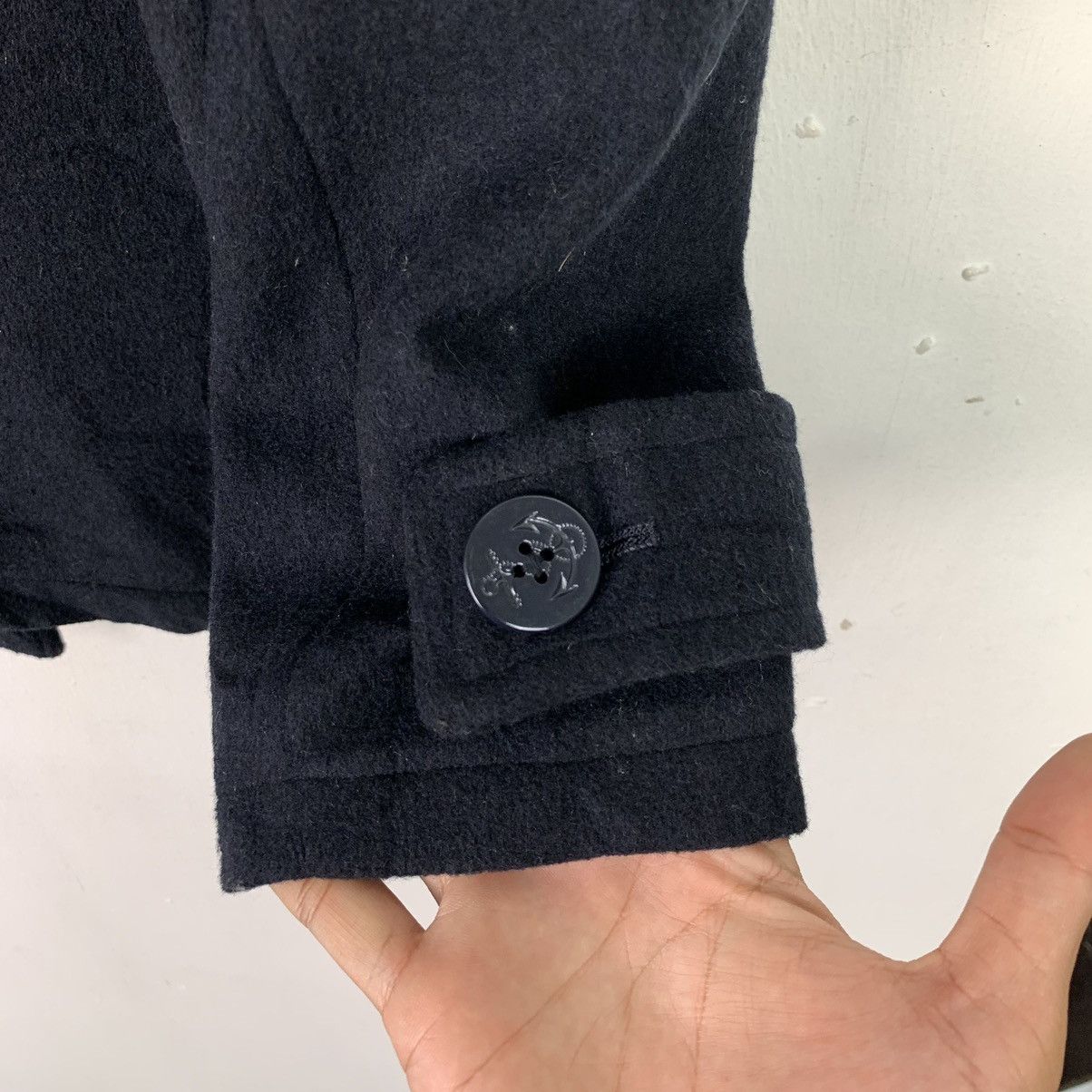 Designer × Japanese Brand × Vintage Vintage Japanese Brand Peacoat Wool Blazers Size US M / EU 48-50 / 2 - 11 Thumbnail