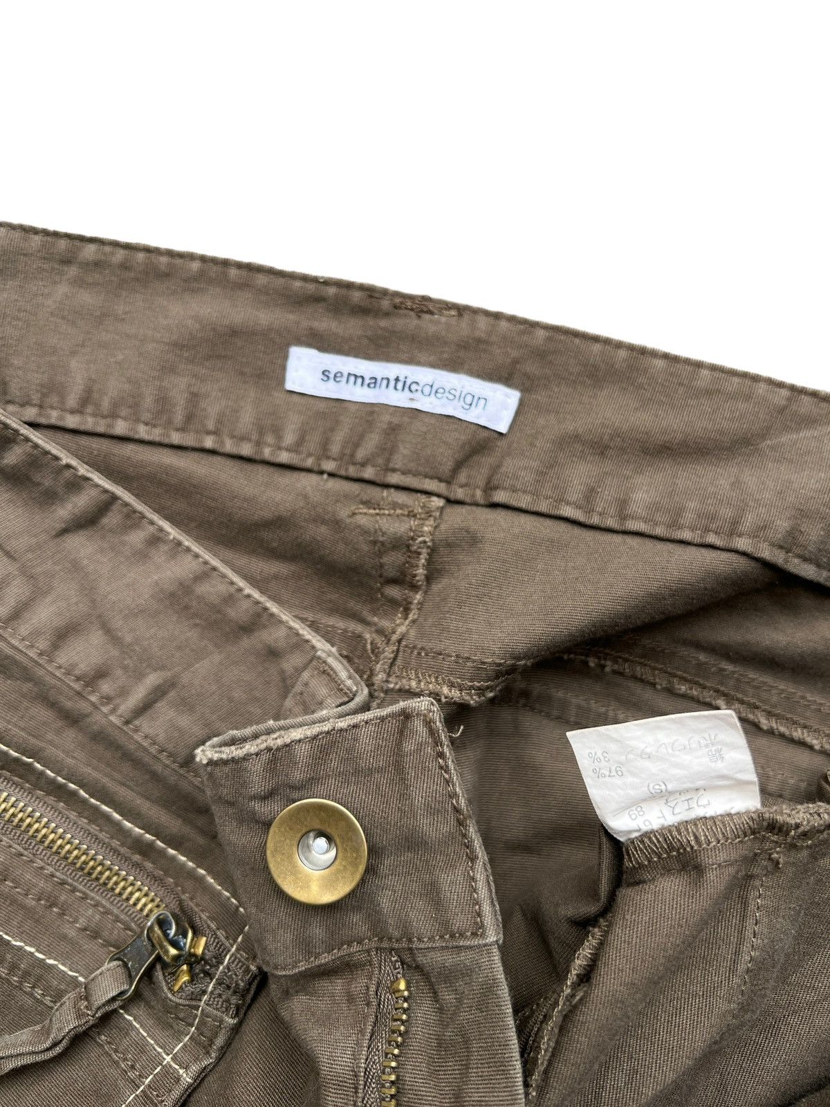 Japanese Brand Semantic Design Multipockets Punk Bondage Cargo Pants 30x28 Size 30" / US 8 / IT 44 - 7 Thumbnail