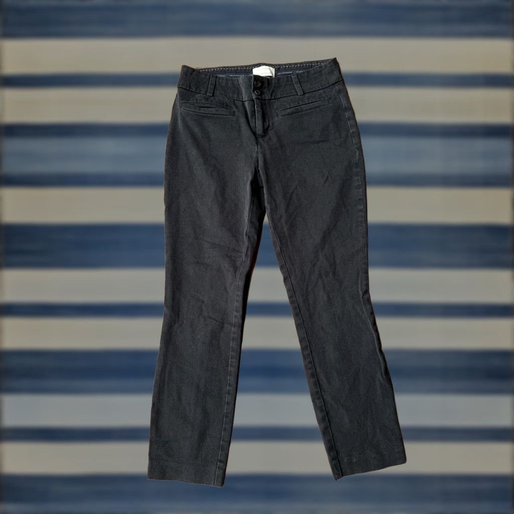 Anthropologie Anthropologie The Essential Slim Pants Women’s 2 Black Pants Slim Women’s 2 Black Anthropologie Size 26" / US 2 / IT 38 - 1 Thumbnail