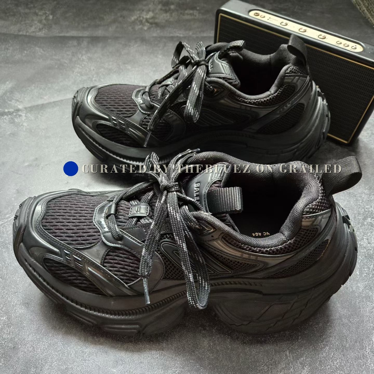 Balenciaga Balenciaga 10XL Black Low Top Sneakers New FW24 | Grailed