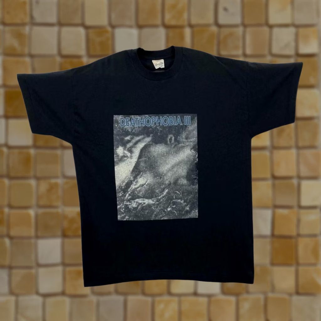Vintage VINTAGE Screen Stars Shirt Mens XL Deathaphobia III Death Metal Band Single Stitch Size US XL / EU 56 / 4 - 1 Thumbnail