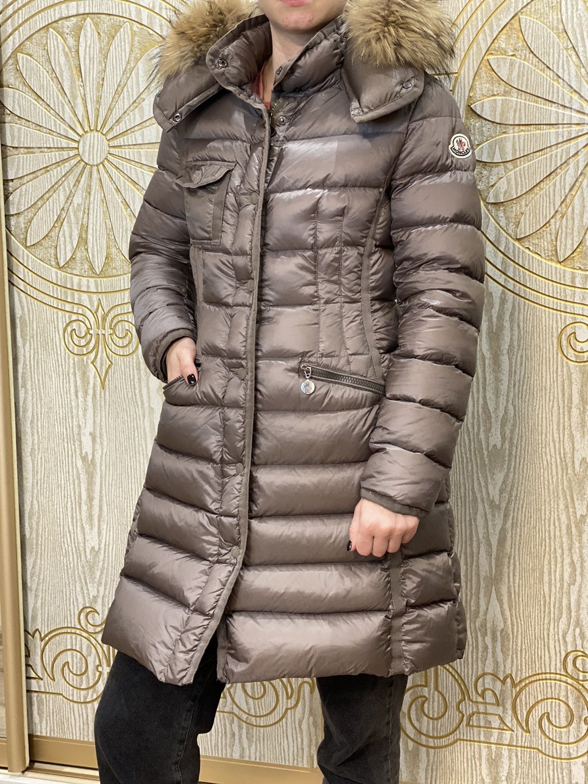 Moncler hermifur jacket best sale