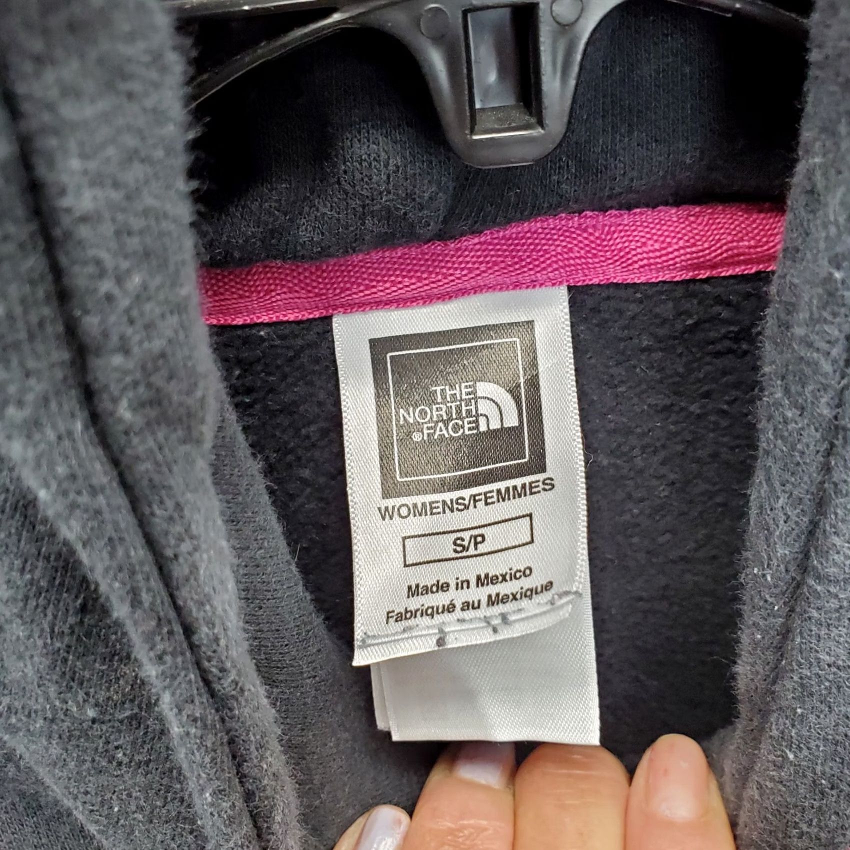 The North Face The North Face Hoodie Womens Size S Gray Pullover Fleece Lined Ribbed Cuff & Hem Shirt Size S / US 4 / IT 40 - 6 Thumbnail