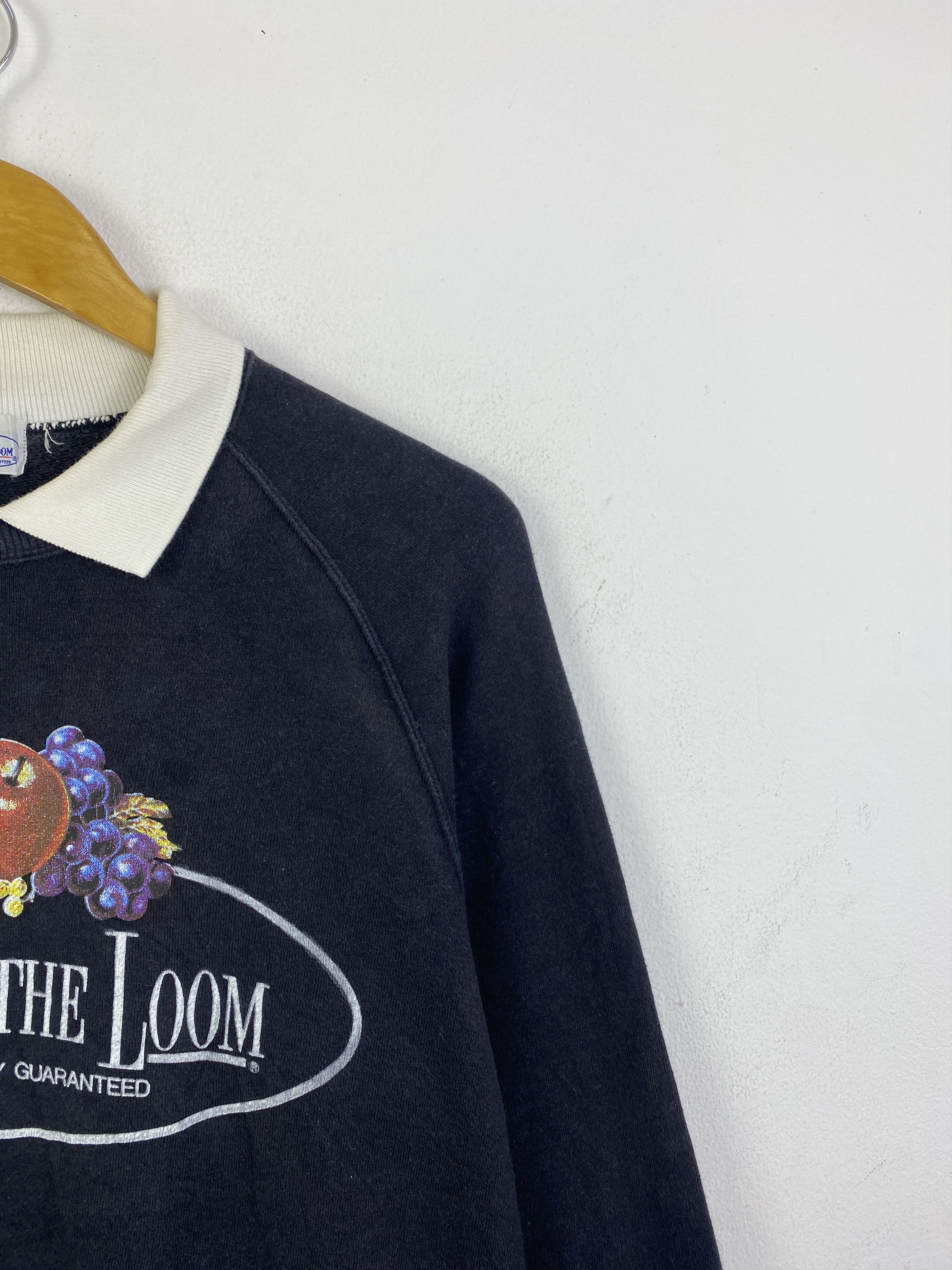 Fruit Of The Loom Vintage 80s Fruit Of The Loom Wording Sweatshirt SH0319 Size US M / EU 48-50 / 2 - 9 Thumbnail