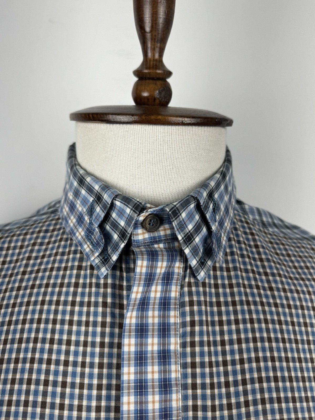Dolce & Gabbana × Vintage Vintage Dolce Gabbana Long Sleeve Button Down Shirt size 52 Size US L / EU 52-54 / 3 - 3 Thumbnail